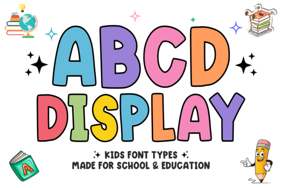 Abcd Display: A Playful Typeface for Bold Brand Identity