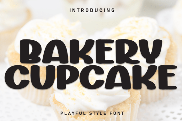 Bakery Cupcake: A Handwritten Display Font for Editorial Joy