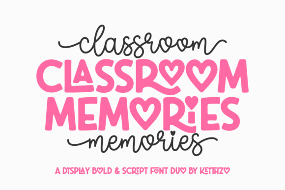 Classroom Memories: The Display Font That Elevates Campaign Visuals