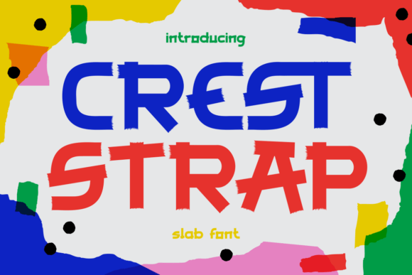 Crest Strap: The Vibrant Display Font for Bold Editorial Design