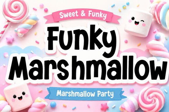 Funky Marshmallow: The Creative Font for Scroll-Stopping Visuals