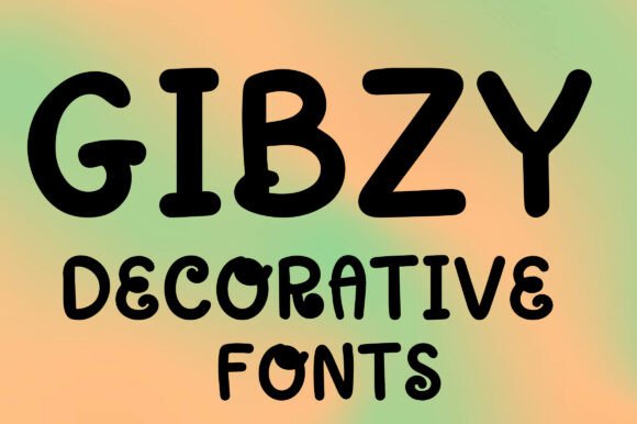 Gibzy: The Cute Display Font for Engaging Editorial Design