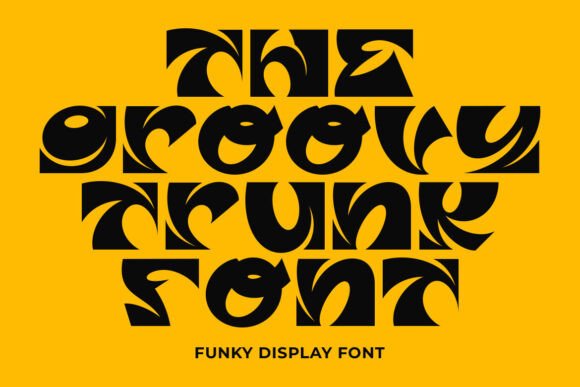 Groovy Trunk: The Retro Display Font for Bold Web Design