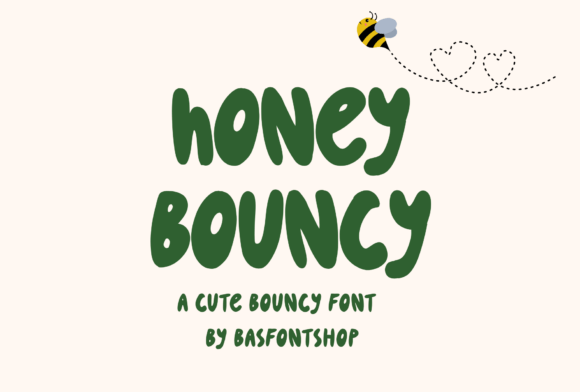 Honey Bouncy Display: The Playful Typeface for Modern Web Design