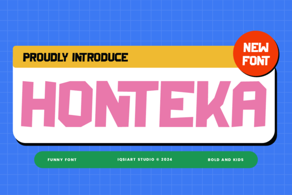 Honteka: The Bold Display Typeface for Scroll-Stopping Campaigns