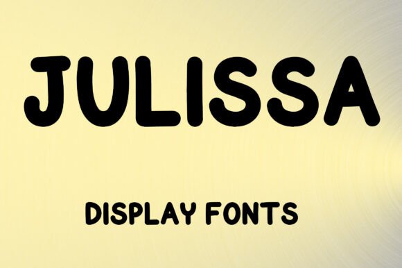 Julissa: The Chic Display Font That Elevates Handmade Labels