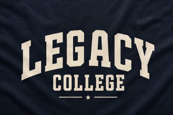 Legacy College: The Premium Display Font for Bold Web Design