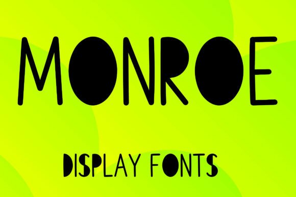 Monroe: The Elegant Display Font for Modern Editorial Design