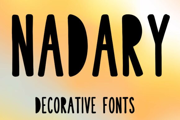 Nadary Display Font: A Stylish Typeface for Modern Web Design