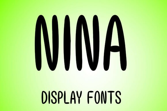 Nina Display Font: A Chic Typeface for Modern Brand Identity