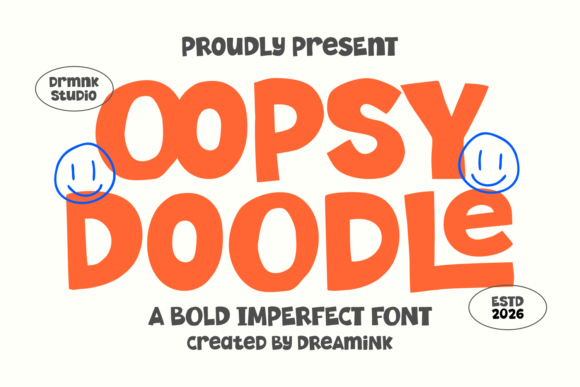 Oopsy Doodle: The Bold Display Typeface for High-Impact Campaigns