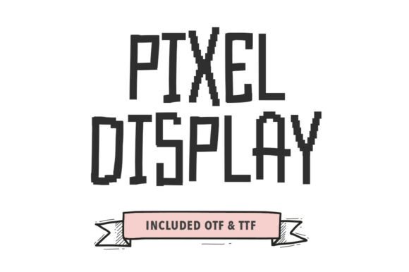 Pixel Display: The Hybrid Typeface for Digital Brands
