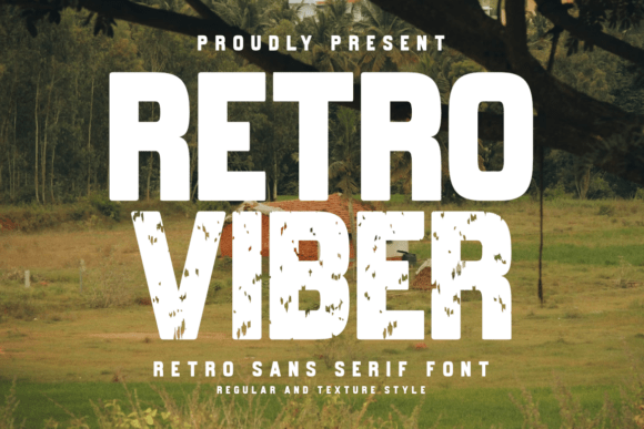 Retro Viber: The Bold Display Typeface for Scroll-Stopping Campaigns