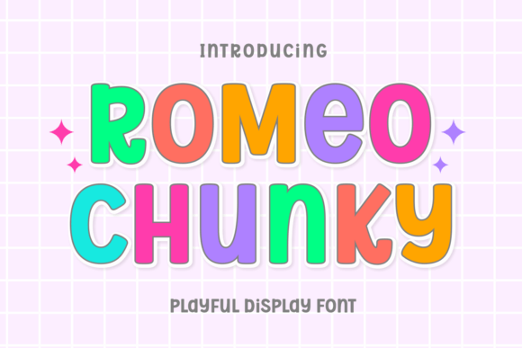 Romeo Chunky: A Versatile Display Typeface for Bold Branding