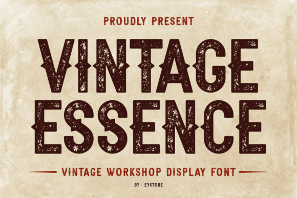 Vintage Essence: A Premium Display Typeface for Authentic Campaigns