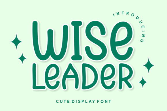 Wise Leader: The Display Typeface That Brings Joy to Digital Layouts